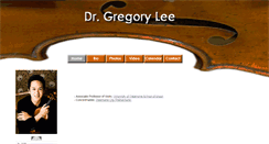 Desktop Screenshot of gregorylee.org